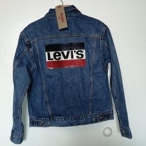 Jean Jacket Levi's Sequin Embellished Denim